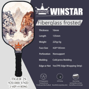 winstar pickleball fiberglass frosted